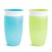 Munchkin Miracle 360 Toddler Sippy Cup Green/Blue 10 Oz 2 Count Blue/Green