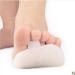 Forefoot Metatarsal Gel Pad Cushions - Sichun White Insole Toe Loop for Foot Pain Relief | International Shipping - Buy Online on GoSupps.com
