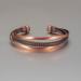 ENermagix Magnetic Copper Bracelets for Men & Women - 99.9% Solid Copper Cuffs with 3518 Gauss Magnets - Buy Online on GoSupps.com