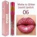 Diamond Glitter Matte Lipstick Set 3 Long Lasting Waterproof Liquid Lipsticks for Women | Best Gift Set for Shining Lips - Buy Online on GoSupps.com