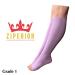 Open Toe 15-20 mmHg Compression Socks for Men & Women with Zipper - Lavender 3X-Large - Buy Online on GoSupps.com