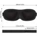 Axgo EM13DP Adjustable 3D Contoured Sleep Eye Mask - 100% Light Blocking - Gray - Buy Online on GoSupps.com