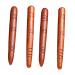 Lurrose 4 pieces acupuncture stab Household appliances massage stick acupressure Thai massage device reflex zone tool Thai-foot hand-hand massage trigger point massager wood wooden acupuncture dot