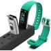 ENGERWALL Fitness Tracker with Heart Rate Monitor - Green | Step Counter, Calories, Stopwatch, Sleep Tracker | IP68 Waterproof Smartwatch for Men, Women, Kids - Buy Online on GoSupps.com