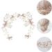 PHENOFICE Pearl Floral Hair Accessories Bride Hair Comb Clip Bridesmaid Headwear Hair Vine Crystal Bridal Headpieces Crystal Bridal Headpieces Pearl Hair Accessories for Women and Girls - Buy Online on GoSupps.com