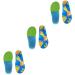 Gatuida 3 Pairs Arch Support Insoles Athletic Insole Absorption Insoles Comfortable Correction Insoles Running High Arch Support Orthotics Insoles for Absorb Sweat Baby