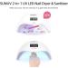 SUNUV UV LED Nail Lamp - Gel Nail Polish Dryer with Auto Sensor, Timer Setting, Display Screen - SUN15 Gift for Girls & Women - Buy Online on GoSupps.com
