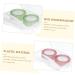 Solustre 40 STK Mini Contact Lens Containers - Portable Travel Accessories & Cases for Eye Care - Buy Online on GoSupps.com