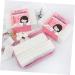 DOITOOL 2 1 Cotton Pads Face Wipes Makeup Removing Wipes Cleaning Tool Facial Puff Disposable Beauty Accessories Makeup Tool Makeup Cotton Wet Wipes Towel Skin Care White 5.8X5.3CM White - Buy Online on GoSupps.com