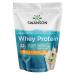 Swanson Real Food Vanilla Ice Cream Whey Protein Powder with Amino Acids Sports Nutrition Muscle Workout Support 1