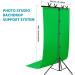 Hpusn 8.5 x 5 ft Backdrop Stand Photo Video Studio - Adjustable Stand for Parties, Wedding, Photography & Advertising Display - Buy Online on GoSupps.com