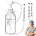 DAWCBVJQ Douche | 300ml Vaginal Rinse Bottle Convenient travel douche for sensitive skin postpartum and travel