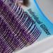 Buy DONOTAG Glitter Eyelash Extensions - C Curl 0.15mm Colorful Silver/Purple Individual Lashes - Buy Online on GoSupps.com