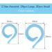 40 PCS Knitting Crochet Stitch Markers Set with Plastic Box - Small & Large Rings for DIY Handmade Crafts - Sewing Accessories Kit - Buy Online on GoSupps.com
