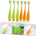 Gleavi 6th Carrot Manual Toothbrush for Kids - Fun Character Design for Toddlers & Babies Ideal for Pets - Buy in Bulk! - Buy Online on GoSupps.com