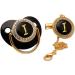 ROMIDA Day & Night Pacifier | Initial Letter Baby Dummy | Extra Soft Gold Bling Newborn Pacifier - Ideal for International Shipping - Buy Online on GoSupps.com