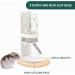 Marchul Hamster Water Bottle with Stand | Leak-Proof Guinea Pig Water Bottle | Adjustable Small Animal Water Bottles for Hamsters - 4oz White - Buy Online on GoSupps.com