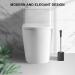 SetSail Compact Size Toilet Bowl Brush and Holder - 2 Pack Toilet Cleaner Scrubber for Bathroom Deep Cleaning - Space Saving Storage Solution - Buy Online on GoSupps.com