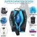 Nusogon Roller Skate Bag | Adjustable Shoulder Strap | Breathable Oxford Cloth | Skating Shoes Storage | Blue | Women Men Adults - Buy Online on GoSupps.com
