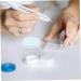 Homsfou 10 Pack Colored Contact Lens Holders | Eye Care Containers | Travel-Friendly Lens Cases with Mirror & Solution Foil - Buy Online on GoSupps.com