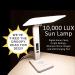 Theralite Aura Qi Light Therapy Sun Lamp - UV Free 10 000 LUX Light Therapy Lamp - Includes Alarm Clock Phone Charger USB Port - Buy Online on GoSupps.com