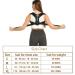 Back Posture Corrector Anti-camel correction belt sitting posture correction belt back orthopedic Adjustable correction belt new Black Purple XL 80-120kg - Buy Online on GoSupps.com