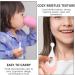 Plafope 4-Piece Children's Toothbrush Set - Toddler Oral Care Tools for Effective Brush Training - Buy Online on GoSupps.com
