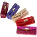 Stylish Portable Lipstick Case Set - Chinese Floral Lip Balm Organizer with Makeup Mirror | 5 Pcs for Travel & Storage - Buy Online on GoSupps.com