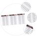 VINTORKY Eyebrow Sticker 3 Sheets Waterproof Eyebrow Stickers Make up Kit Black Eyebrow Stickers Fake Eyebrow Stickers Post - Buy Online on GoSupps.com