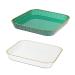 ABOOFAN 2pcs Tray Christmas Platter Wooden Serving Platter Party Food Serve Plate Afternoon Tea Dining Table 15.2X15.2X2CM Assorted Color