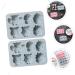 Milisten 4 Pcs Baking Cake Mold Homemade Soap Candle Silicone De para Gelatinas Owl Soap Molds Ice Cube Mold Roasting Pan Kitchen Baking Tool Silica Gel Baking Utensils Household 19.9x13.8cmx2pcs Bluex2pcs - Buy Online on GoSupps.com