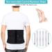 Adjustable Lumbar Belt for Herniated Disc & Sciatica Pain Relief - Breathable Mesh Curved Aluminum Strips Dual Adjustable Closure (Black L - Buy Online on GoSupps.com