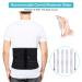 Buy Orthopedic Lumbar Spine Support Belt for Herniated Disc & Sciatica - XL Back Support with Curved Aluminum Stripes - International Shipping Available - Buy Online on GoSupps.com