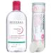 Pack Eau Micellaire Cr aline H2O 500 ml et 80 Cotons Ronds HEXACARE OFFERTS Nettoyant & D maquillant Visage et Yeux Peaux Sensibles Sans Rin age Haute Tol rance 1