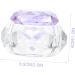  FOMIYES FOMIYES Transparent Nail Art Crystal Cup Lidded Manicure Cup Liquid Powder Mixing Cup - Buy Online on GoSupps.com