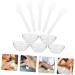 Gatuida Lot Bols Transparents pour Masque Facial DIY M langeur Spa Multifonctionnel Petite Portable Mat riel lastique Facile Nettoyer Accessoires Beaut pour Soins Quotidiens - Buy Online on GoSupps.com
