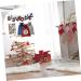 Anneome 1 Set Christmas Bag Calendar Candy Bags Christmas Wreath Packing Bag Countdown Bag Bunting Jute - Buy Online on GoSupps.com