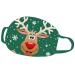 Riou Christmas Mundschafts Neckuch Santa Claus Motor Washing Cotton Mouth and Nose Protection Outdoor Motorcycle Multifunction Show For Couple (P)
