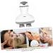 Partykindom 2-in-1 Head Massager | Scalp Massage Device for Stress Relief | White Pebble Gel Tool for Relaxation - Buy Online on GoSupps.com