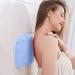 Leonshco Green Slip-Proof Silicone Massage Pad & Back Scrubber - Anti-Slip Shower Floor Mat with Suction Cups | Foot Care Brush & Peeling Scrubber - Buy Online on GoSupps.com
