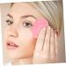 Angoily Silicone Cleansing Brush Handheld Face Scrubber Facial Cleaning Brush Facial Scrubber Exfoliator Manual Exfoliating Brush Blackheads Removing Scrubber Mat Frosted Pink Silica Gel - Buy Online on GoSupps.com