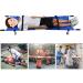 Stretcher Aluminum Alloy Two-Fold Folding Stretcher Emergency Rescue Portable Waterproof Oxford Leather Rescue Back Stretcher Ambulance Patient Transport - Buy Online on GoSupps.com