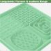 Aodaliy Silicon Lick Mat for Dogs & Cats | BPA-Free | Large Suction Cup Pet Lick Mats for Bathing & Grooming (Green & Pink) - Buy Online on GoSupps.com