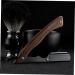 Didiseaon Wooden Razor Manual Shaver - Portable Clip-on Stainless Steel Eyebrow Trimmer | Old Fashioned Foldable Tool Holder for Precision Grooming - Buy Online on GoSupps.com