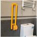 Grab Rail Bathroom Safety Handicap Grab Bar Bathroom U-Shaped Grab Bar Toilet Folding Handrail Stainless Steel Barrier-Free Safety Suppor - Buy Online on GoSupps.com