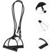 Toddmomy Fitness Pull Rope Exercise Belt - Resistance Bands for Men | Workout Accessories for Stepper & Stair Steppers - Black - Buy Online on GoSupps.com