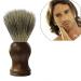 Karen66 Men's Shaving Brush - Soft Bristle Beard Care Brush with Wooden Handle for Home & Travel - Buy Online on GoSupps.com
