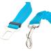Xundefeng 2-Piece Dog Car Seat Belt & Leash Set - Adjustable Bungee Safety Clip for Pets - Sky Blue - Buy Online on GoSupps.com