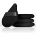 Ainiv 4PCS Triangle Makeup Puff Set | Reusable Soft Sponge for Loose Powder & Foundation | Washable Dual-Use Cosmetic Puff - Black - Buy Online on GoSupps.com