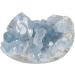 Buy Nupuyai Natural Celestite Crystal Druse Rodstein - Irregular Cluster for Reiki Healing & Home Decoration - Large Celestite Crystal Piece - Buy Online on GoSupps.com